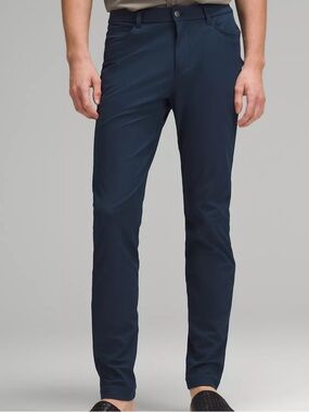 Lululemon ABC Five Pocket Pants Navy Blue Size 36x32